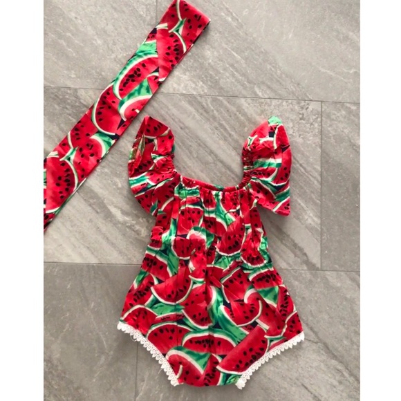 Baby Watermelon Outfit 🍉 - Picture 3 of 7